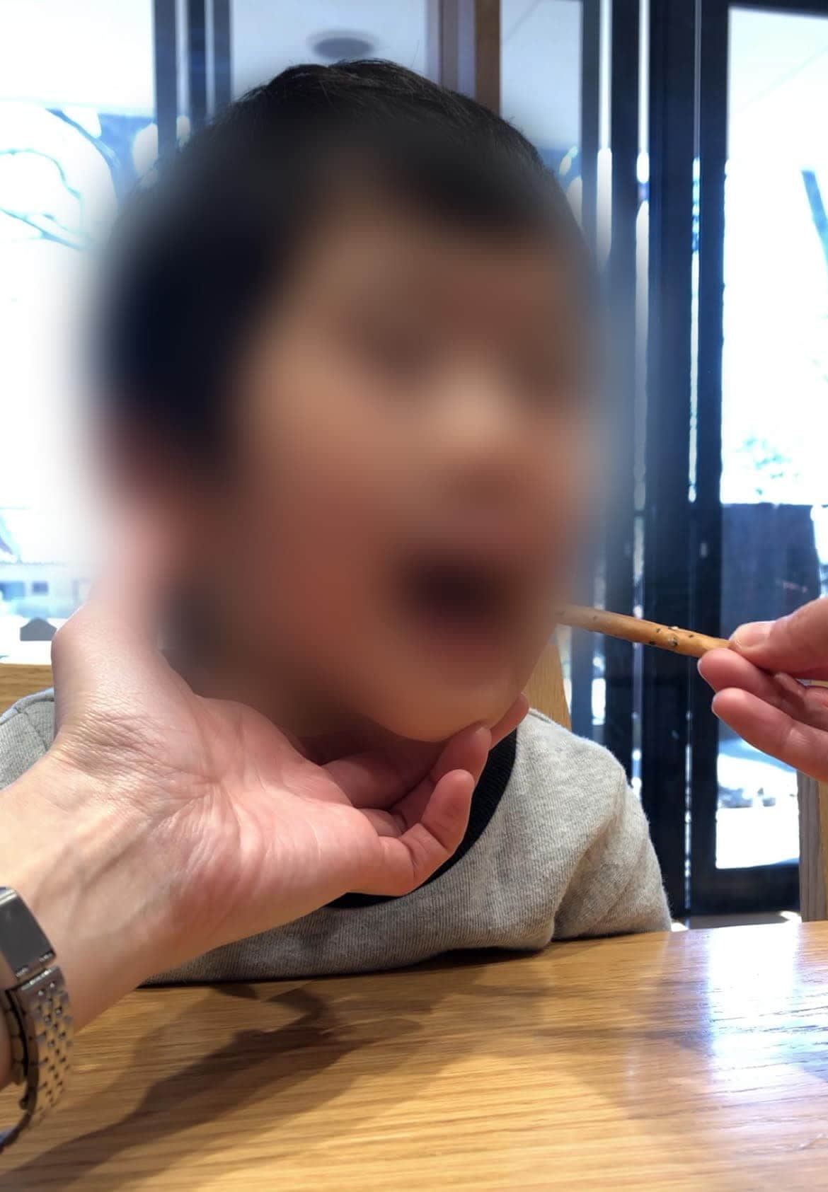 噛み方訓練の画像